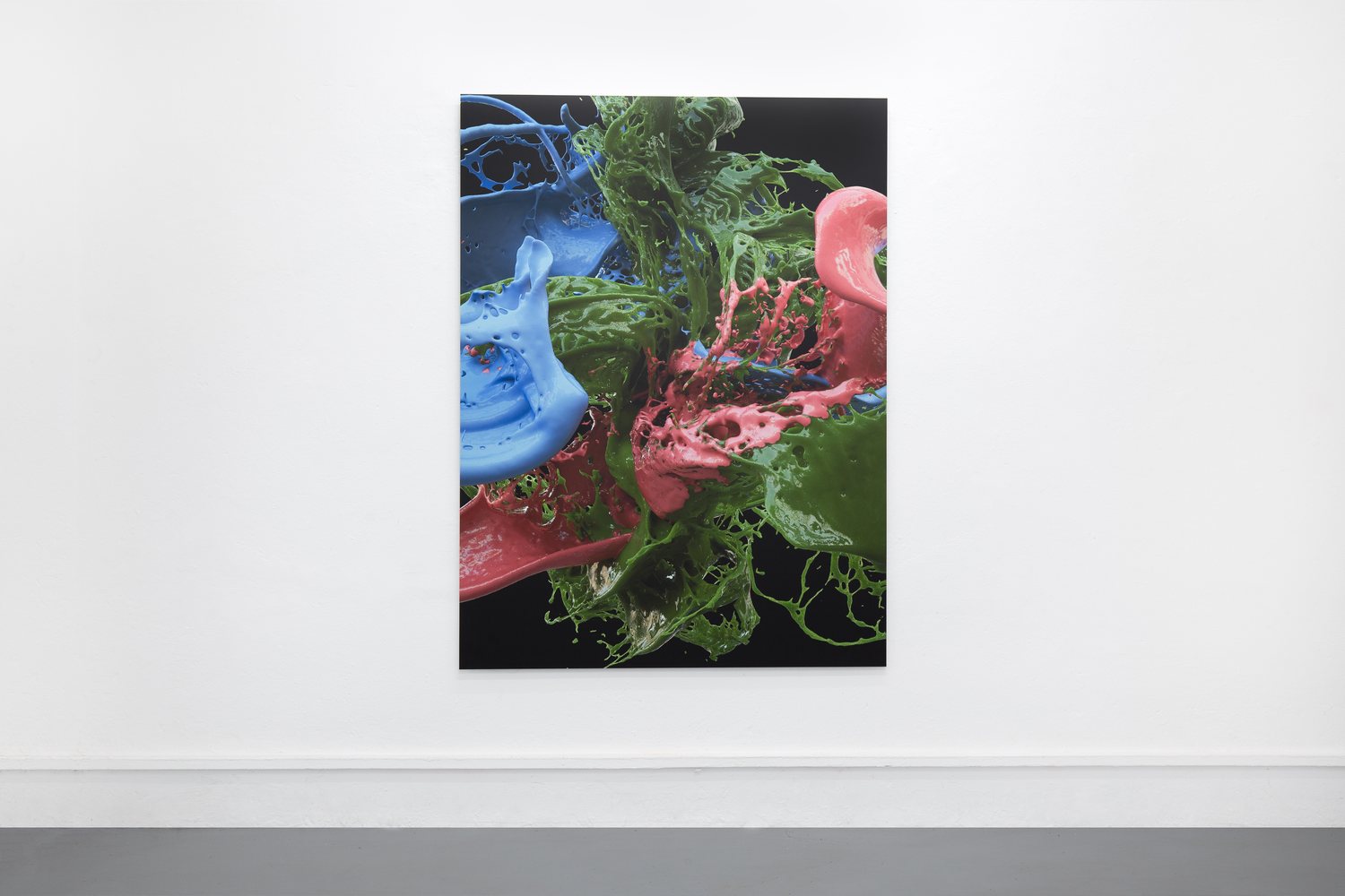The Wrong Club — Banz & Bowinkel, Postpainting I, CGI paint-splash C-print